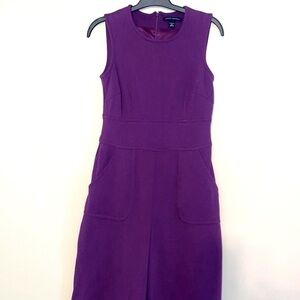 Banana Republic purple Knit Shift Dress 2